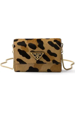 Prada Printed leather cardholder
