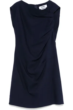 Msgm Twist-detail mini dress