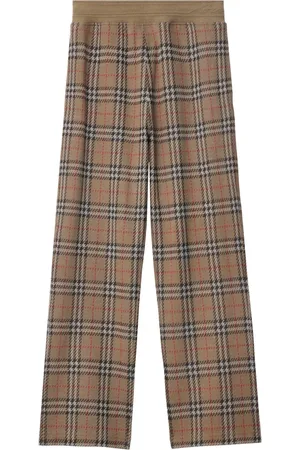 Burberry Check track pants
