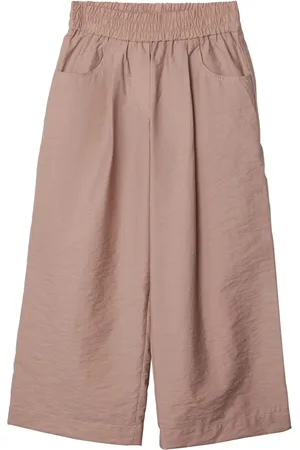 Brunello Cucinelli Pull-on wide-leg trousers