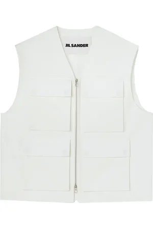 Jil Sander Cargo zip-up vest