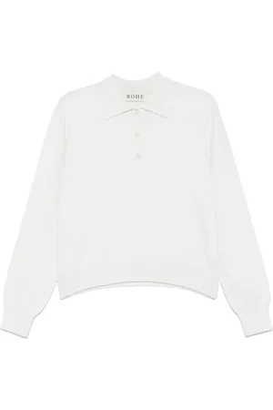 Rohe Knitted polo top