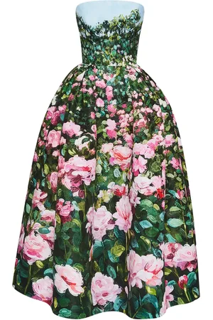 Oscar de la Renta Rose Field gown