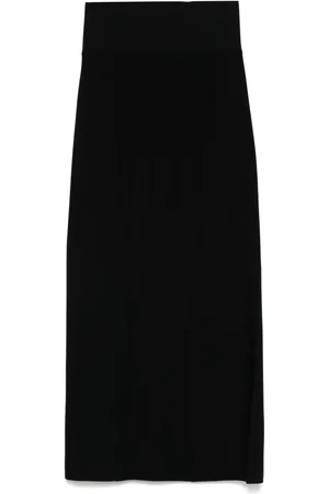 MUGLER High-waisted midi skirt