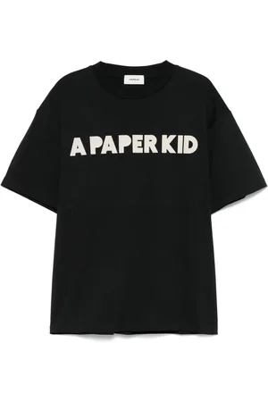 A PAPER KID Printed T-shirt