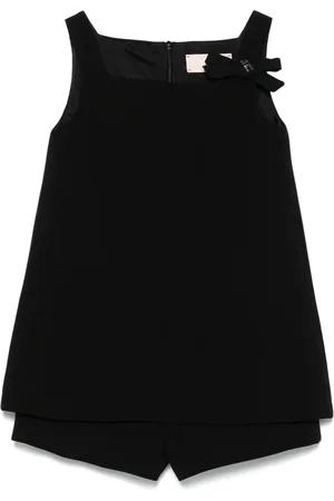 Elisabetta Franchi Bow-detail playsuit
