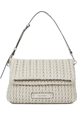 Karl Lagerfeld Large K/Weave shoulder bag