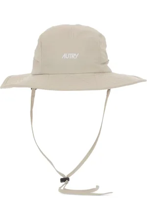 Autry Logo-print safari hat