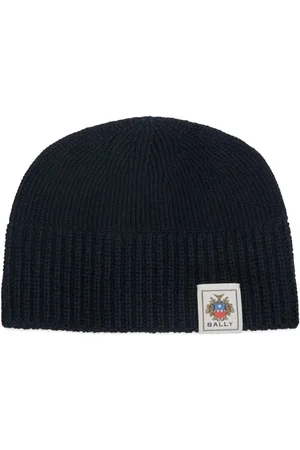 Bally Crest-patch beanie