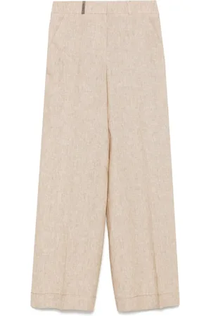 PESERICO SIGN Linen trousers