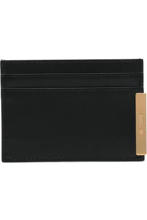 Moschino Logo-plaque cardholder