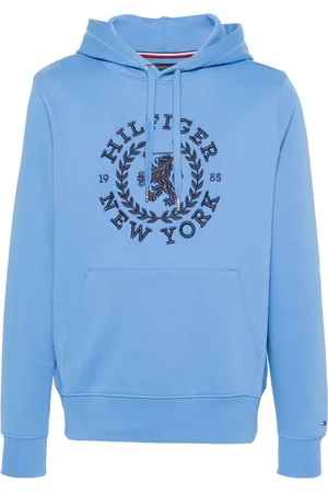 Tommy Hilfiger Embroidered-logo cotton hoodie