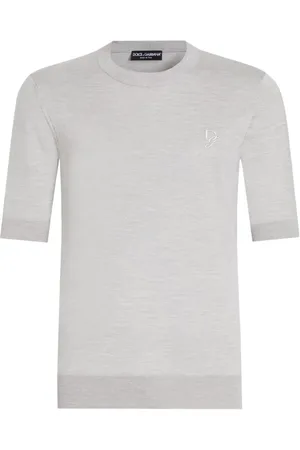 Dolce & Gabbana Fine-knit silk T-shirt