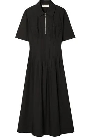 Tory Burch Pleat-waist dress