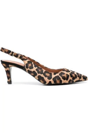 Via Roma 65mm leopard-print pumps