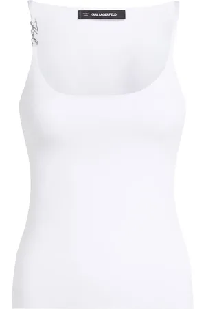 Karl Lagerfeld Knitted tank top