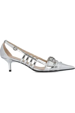 Pinko Multi-straps leather pumps