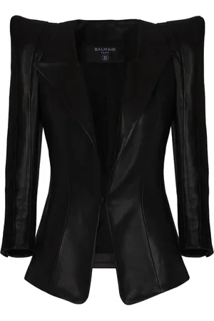 Balmain Lambskin fitted jacket