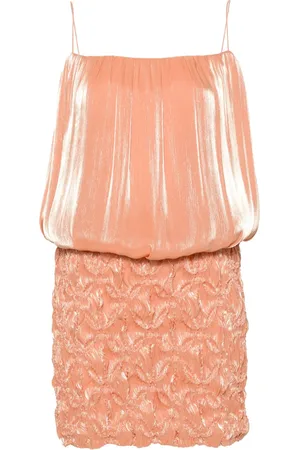 Costarellos Tema lurex-detail mini dress