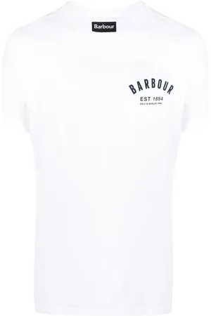 Barbour Logo-print short-sleeved T-shirt