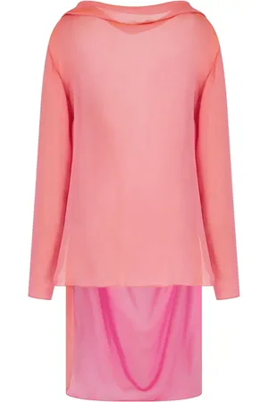 Giorgio Armani Drap-detailing blouse