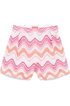 Missoni Zigzag-woven shorts