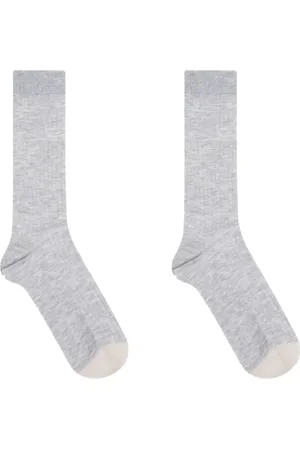 ELEVENTY Fine-ribbed socks