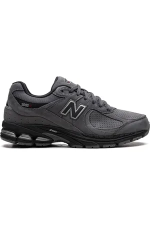 New Balance 2002R "Castlerock / Black" leather sneakers