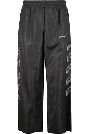 OFF-WHITE Diag-stripe print track pants