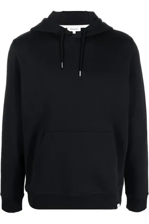 Norse projects Logo-patch long-sleeve hoodie