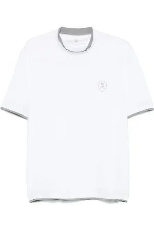 Brunello Cucinelli Layered-details T-shirt