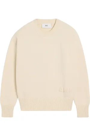 Ami Logo-embroidered sweater