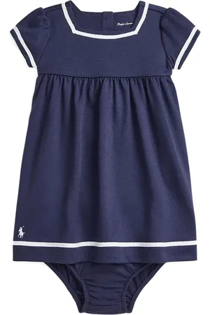 Ralph Lauren Polo Pony-embroidered dress