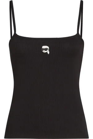 Karl Lagerfeld Logo-patch top