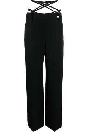 DION LEE V-Wire straight-leg trousers