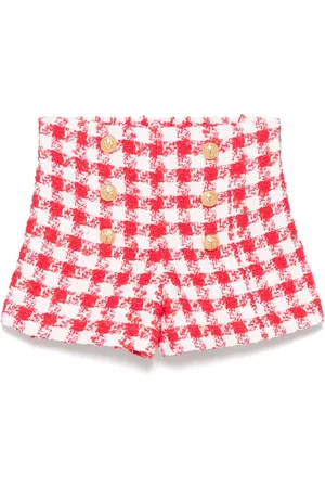 Balmain Checked shorts