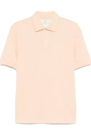 Brunello Cucinelli Piqué-weave polo shirt
