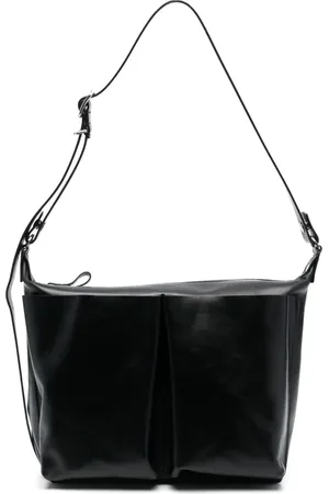 Jil Sander Zip-up leather tote bag