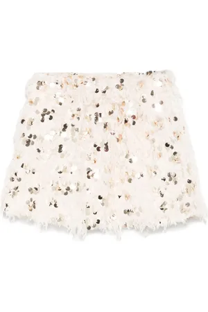 DOUUOD KIDS Sequined mini skirt