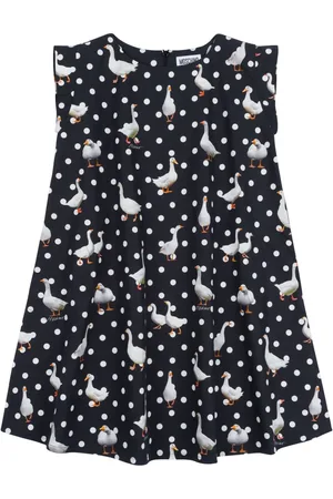 Moschino Goose-print dress