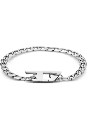 Diesel Logo-plaque bracelet