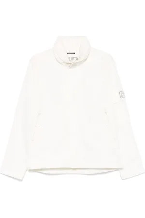 C.P. Company Logo-patch hooded jacket