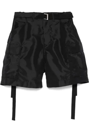 SACAI Belted shorts