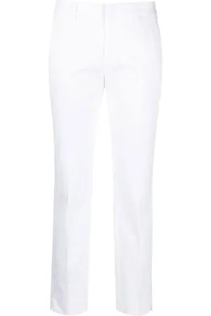 PT Torino Straight-leg stretch-cotton trousers