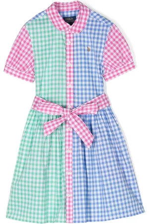 Ralph Lauren Gingham check-pattern cotton dress