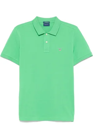 GANT Logo-embroidered polo shirt