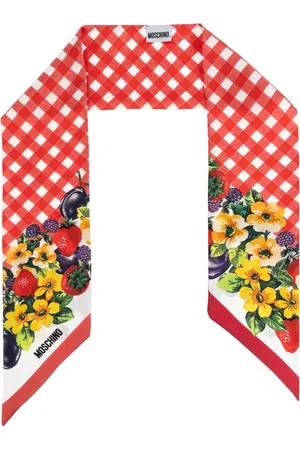 Moschino Floral-print scarf
