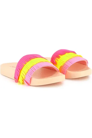 Billieblush Fringed open-toe sandals