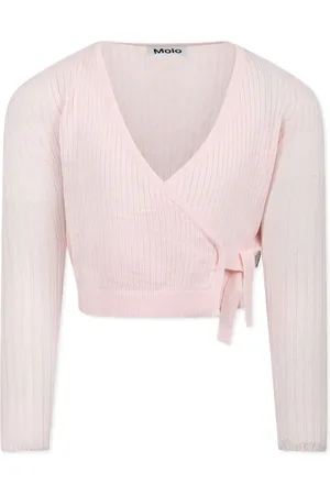 Molo Cropped rib-knit top