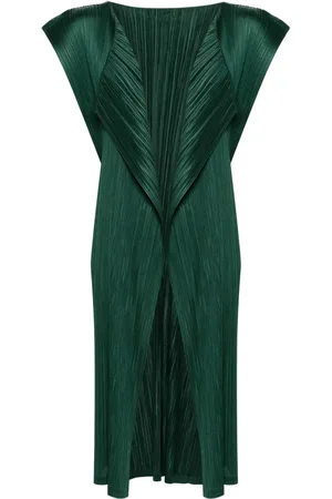 PLEATS PLEASE ISSEY MIYAKE Plissé midi vest